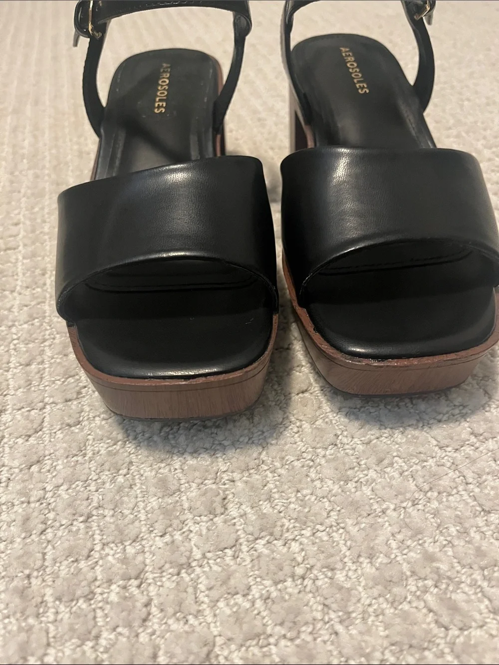 Aerosoles Tate Block Heel Platform Sandals